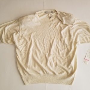 Elisabeth Liz Claiborne NWT Top Blouse Knit Sz 2